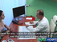 Horny woman used an opportunity to have sex with her horny doctor in his office