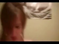 Busty girl is giving a titjob to her good friend, instead of his busy girlfriend