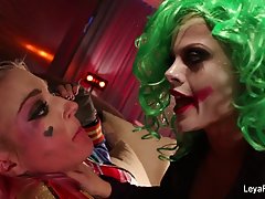 Whorly Quinn Leya and She Joker Nadia are having a lot of fun with each other
