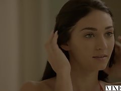 Horny guy decided to fuck his best friend's sister, while waiting for him to come home